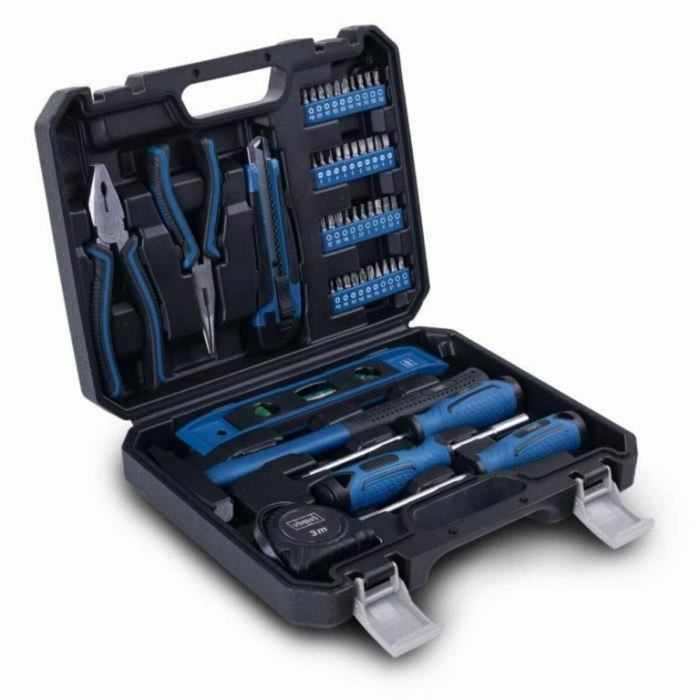 Tool Case Scheppach WZK49 Blue Black 50 Pieces