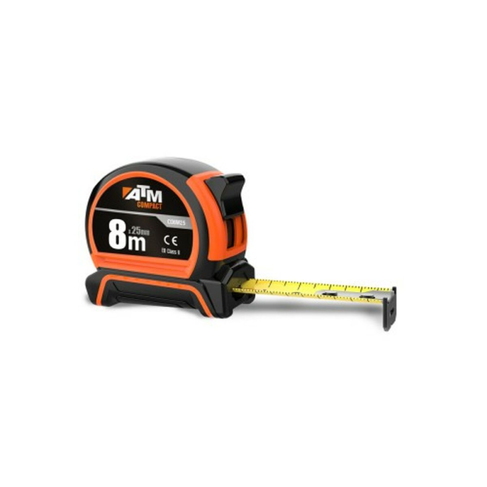 Tape measure ATM Compact ABS 8 m x 25 mm (8 m)