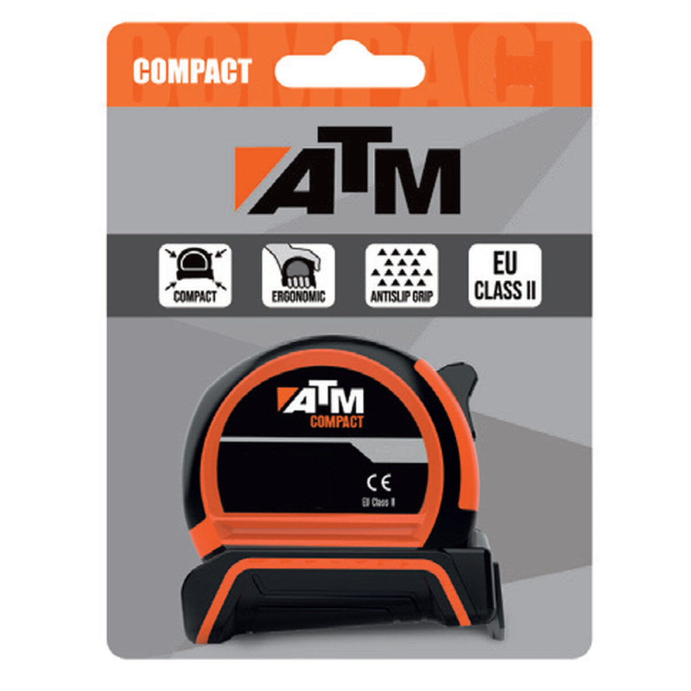 Tape measure ATM Compact ABS 8 m x 25 mm (8 m)