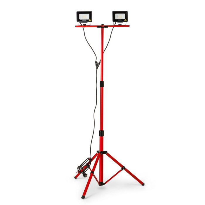 LED spotlight Velamp 100 W 4000 K 3200 Lm Tripod