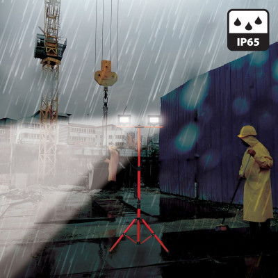 LED spotlight Velamp 100 W 4000 K 3200 Lm Tripod