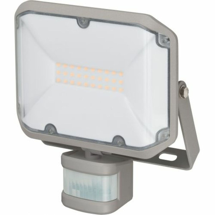LED spotlight Brennenstuhl AL E 10 W 1010 Lm Grey Motion Detector (3000 K)