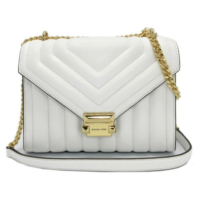 Shoulder Bag Michael Kors Whitney White 24 x 19 x 9 cm