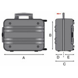 Tool Case GT Line Polyester PVC Metal Polyethylene Natural rubber