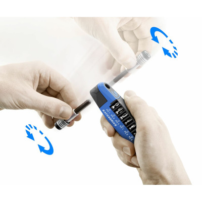 Precision screwdriver WITTE Ratchdrive Bit set