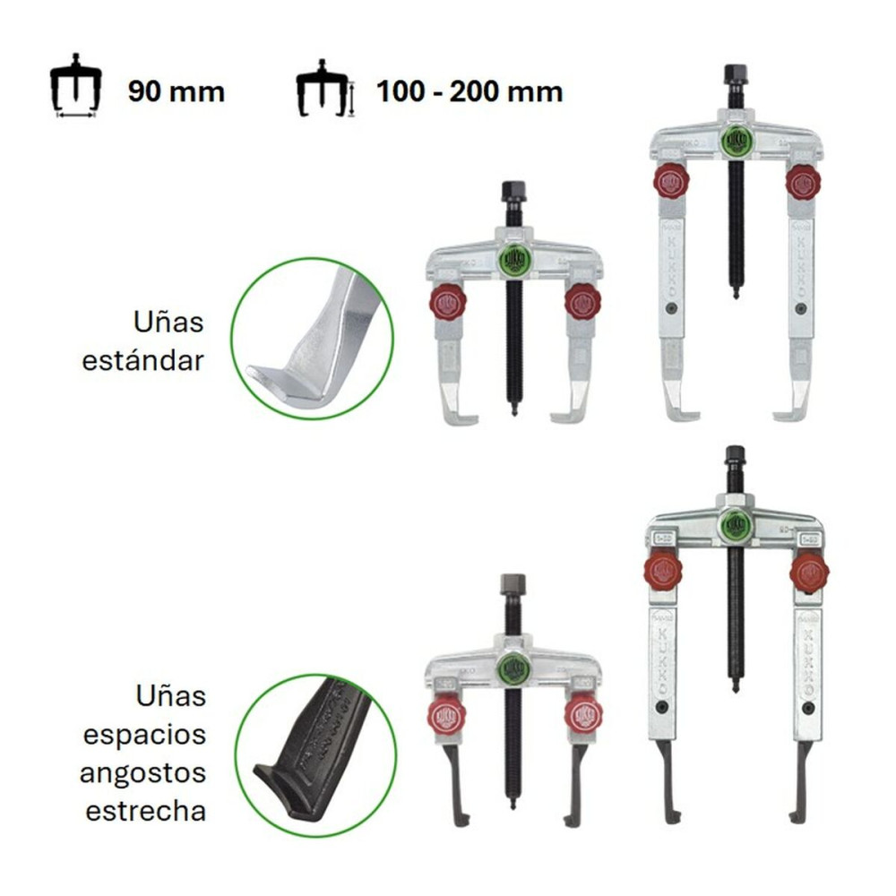 Extractor Set KUKKO 2 Legs