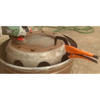 Press Clamp Grip-on Swan's neck