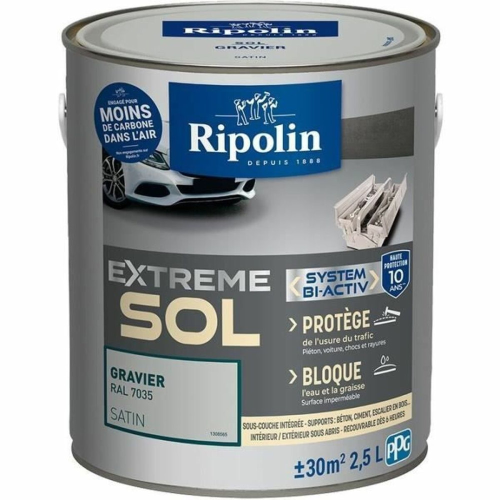 Primer Paint Ripolin Grey Satin finish 2,5 L