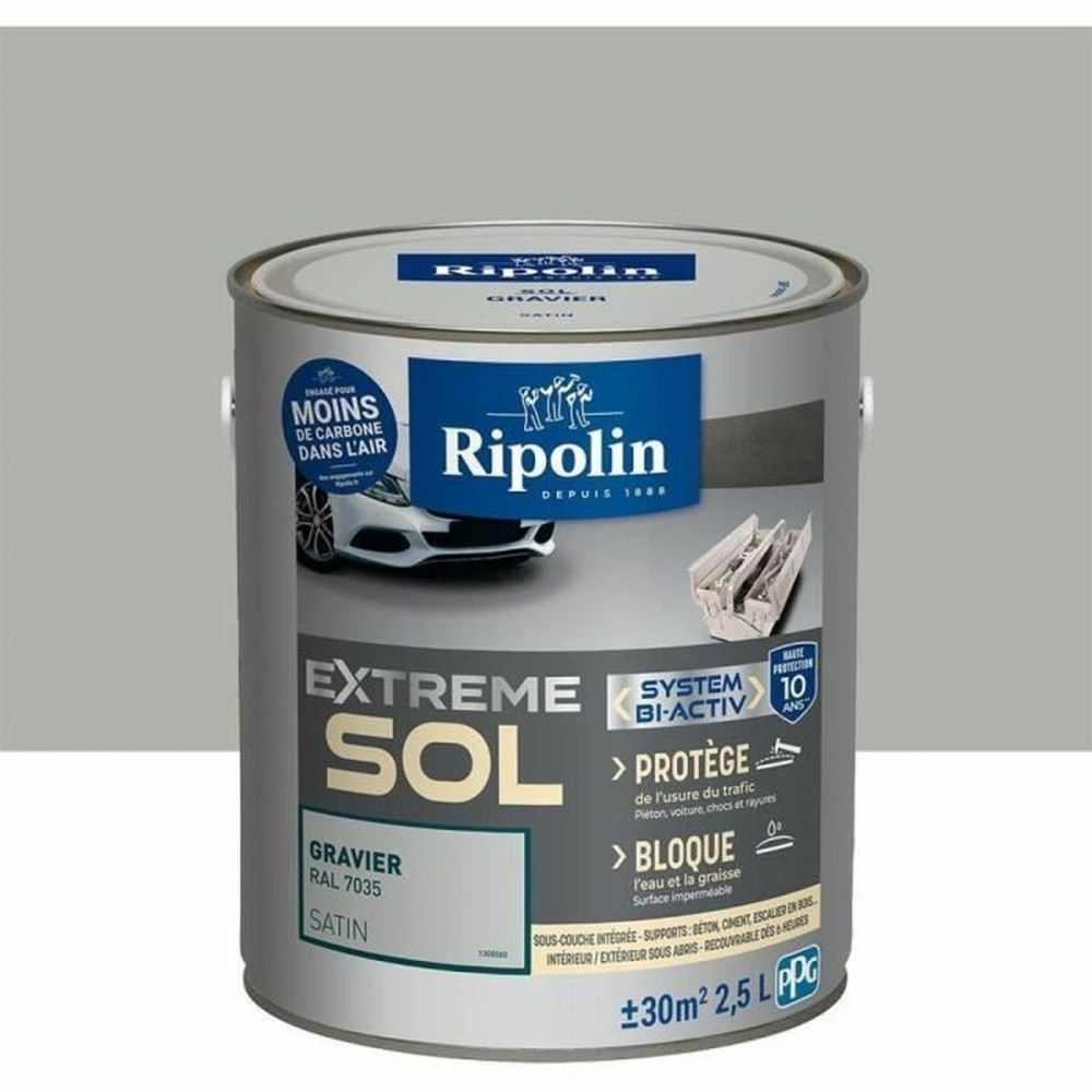 Primer Paint Ripolin Grey Satin finish 2,5 L