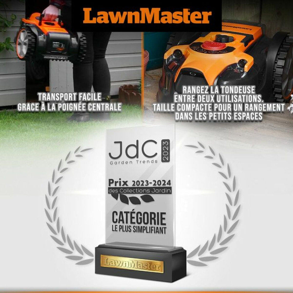 Lawn mowing robot LawnMaster