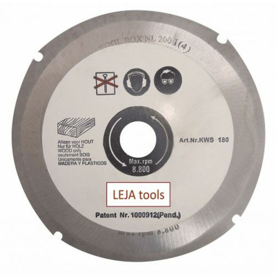 Cut-off milling disc for angle grinders LEJA Tools 180 mm 22,2 mm