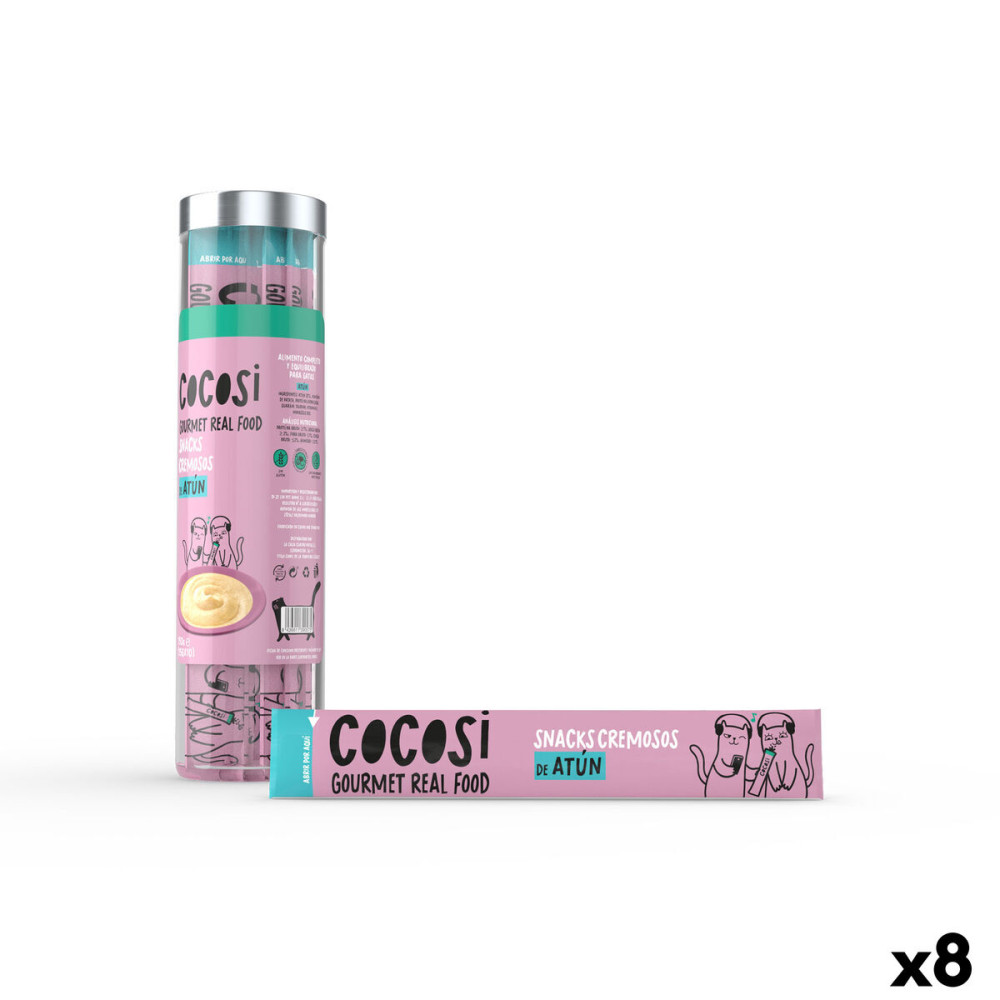 Snack for Cats Cocosi Gourmet Real Food Tuna 10 Pieces (8 Units)