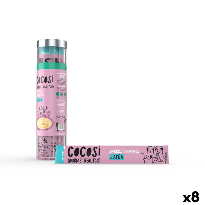 Snack for Cats Cocosi Gourmet Real Food Tuna 10 Pieces (8 Units)