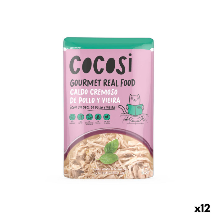 Cat food Cocosi Gourmet Real Food 40 g 12 Units