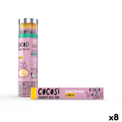 Snack for Cats Cocosi Gourmet Real Food Chicken 10 Pieces (8 Units)