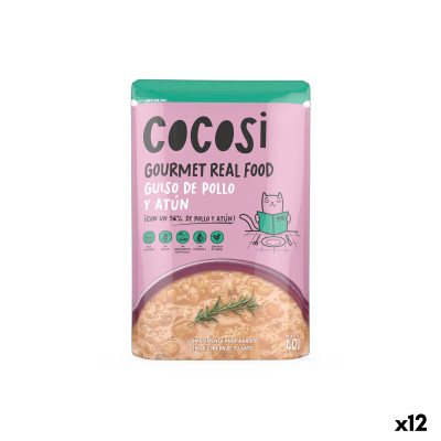 Cat food Cocosi Gourmet Real Food 40 g Tuna 12 Units