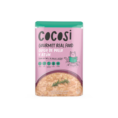 Cat food Cocosi Gourmet Real Food 40 g Tuna 12 Units