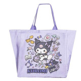Shopping Bag Hello Kitty Kuromi  Lilac 48 x 43 x 17 cm