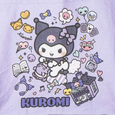 Shopping Bag Hello Kitty Kuromi  Lilac 48 x 43 x 17 cm