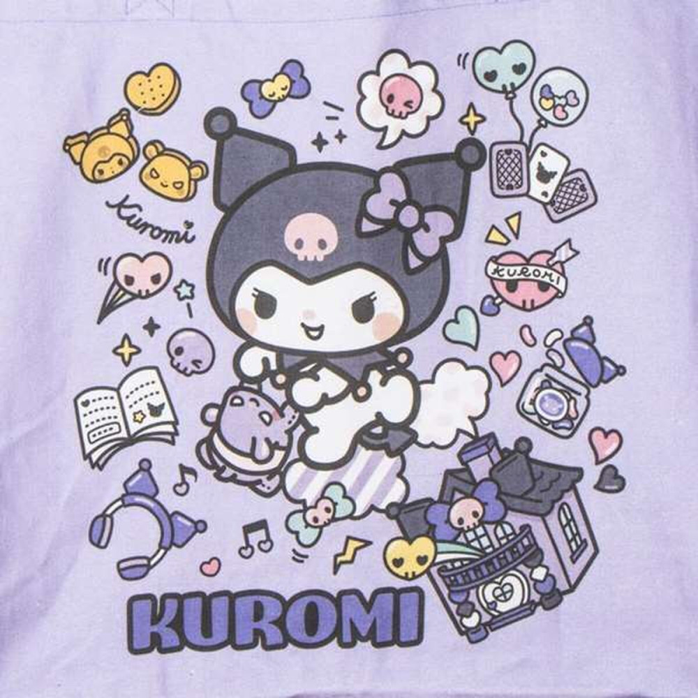 Shopping Bag Hello Kitty Kuromi  Lilac 48 x 43 x 17 cm