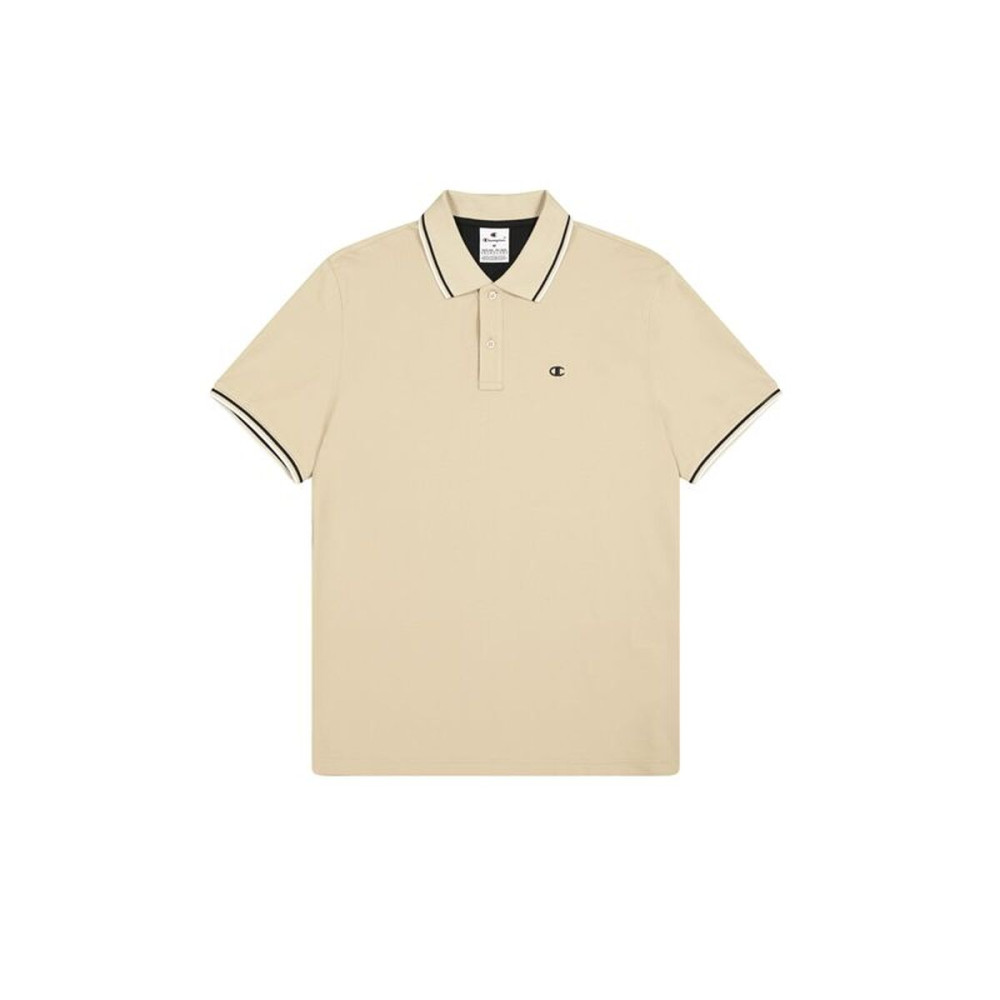 Men’s Short Sleeve Polo Shirt Champion Beige