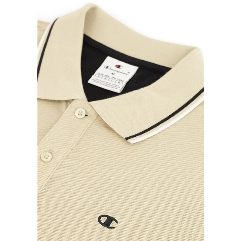 Men’s Short Sleeve Polo Shirt Champion Beige