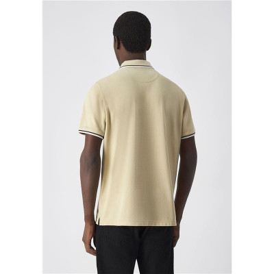 Men’s Short Sleeve Polo Shirt Champion Beige