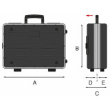 Tool Case GT Line Revo21 polypropylene
