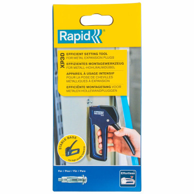 Placement tool for plaster, drywall and hollow walls Rapid XP30 5001539