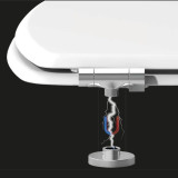 Toilet Seat Gelco White 38 X 48 X 7 CM