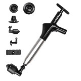 High-Pressure Compressed Air Plunger with Accessories and 5-in-1 Pressure Gauge Jetpro InnovaGoods