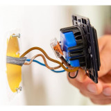 Light interrupter Shelly WS4 BLACK Black