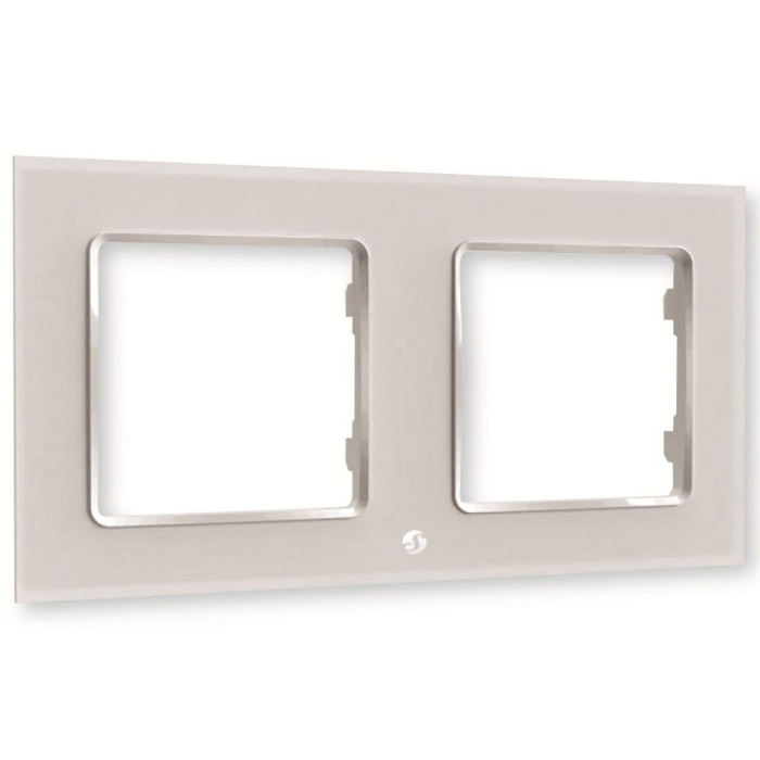 Light switch surround Shelly WF2_WHITE White Plastic Wall mounting