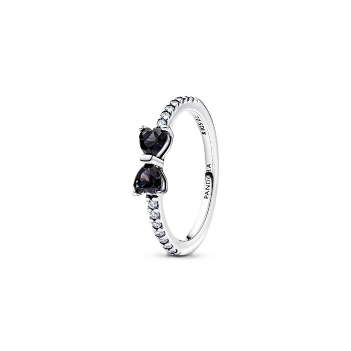 Ladies' Ring Pandora 193510C03-56 Silver Black