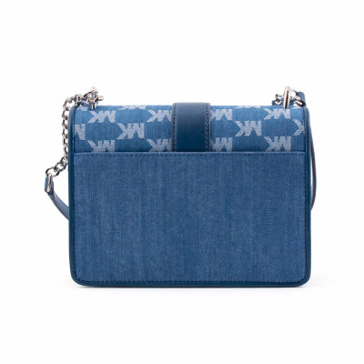 Shoulder Bag Michael Kors GREENWICH Blue 21 x 15 x 8 cm