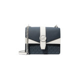Shoulder Bag Michael Kors VOYAGER Blue 21 x 15 x 8 cm
