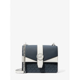 Shoulder Bag Michael Kors VOYAGER Blue 21 x 15 x 8 cm