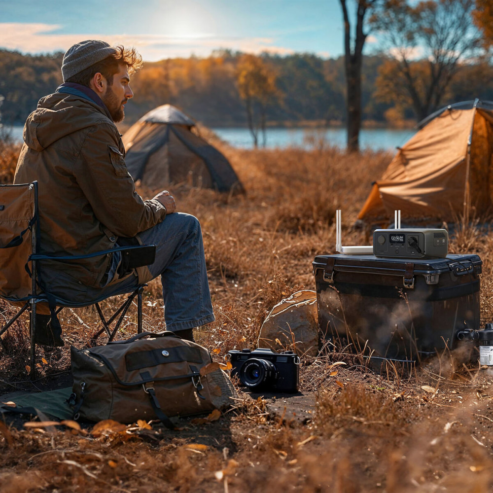 Portable Solar Generator Ecoflow RIVER 3 UPS