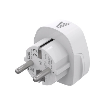 Plug adapter Scape Travel 830DE Plastic