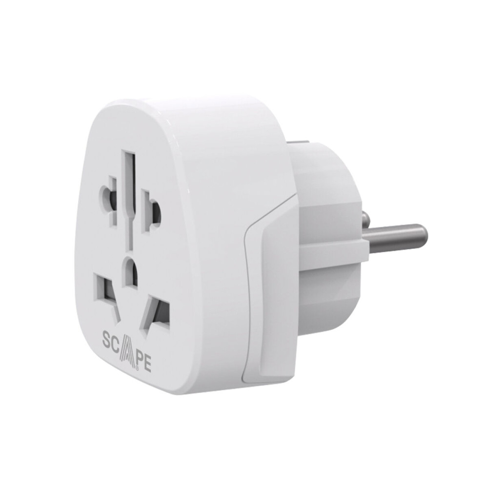 Plug adapter Scape Travel 830DE (2PCS) Plastic