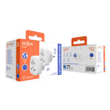 Plug adapter Scape Travel 830DE (2PCS) Plastic