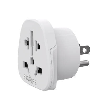 Plug adapter Scape Travel 830US Plastic 10 A