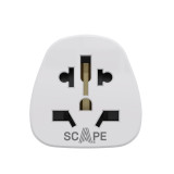 Plug adapter Scape Travel 830US Plastic 10 A