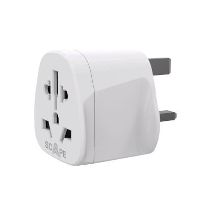 Plug adapter Scape Travel 830UK Plastic 13 A