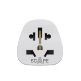 Plug adapter Scape Travel 830UK Plastic 13 A