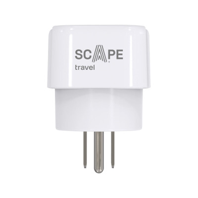 Plug adapter Scape Travel 850US Plastic
