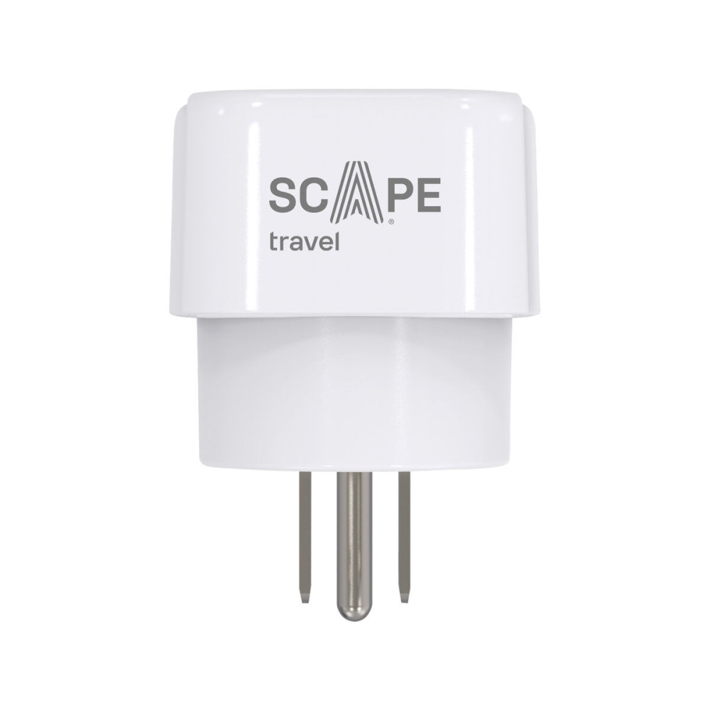 Plug adapter Scape Travel 850US Plastic