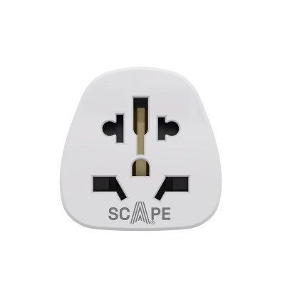 Plug adapter Scape Travel 830IT Plastic 10 A