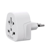 Plug adapter Scape Travel 830IT Plastic 10 A