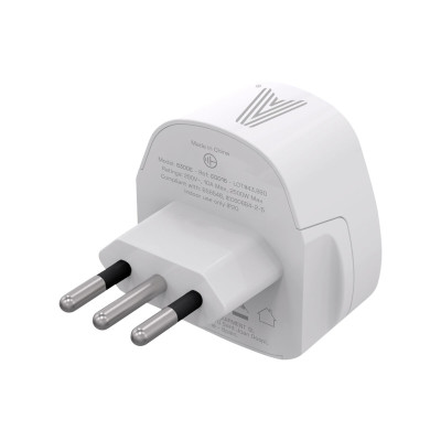 Plug adapter Scape Travel 830IT Plastic 10 A